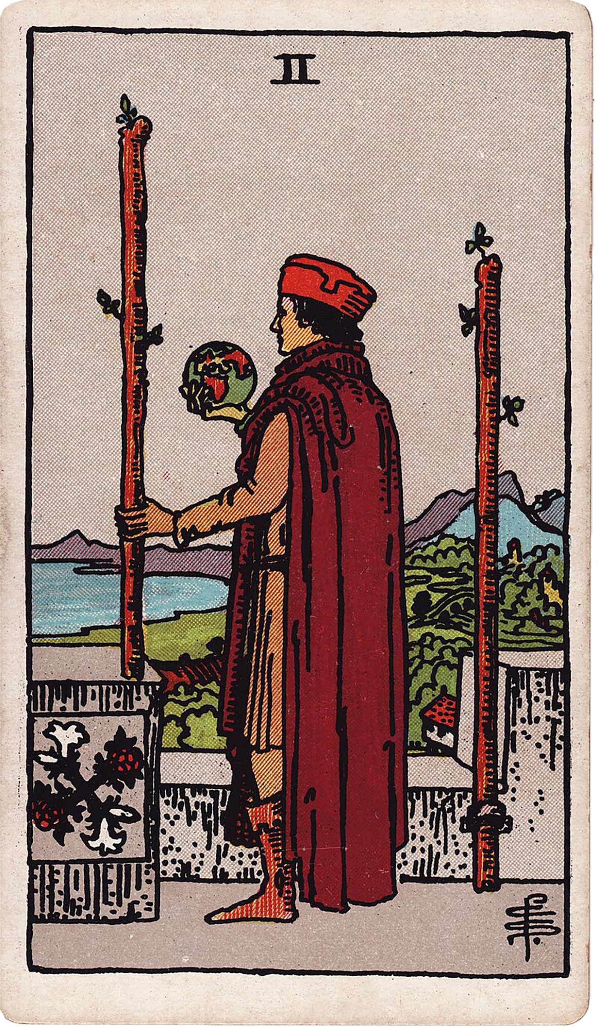 2 of Wands Tarot card